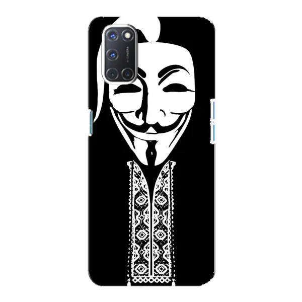 Чехол с рисунком «Анонимус» для OPPO A92 Чехол с рисунком «Анонимус» для OPPO A92