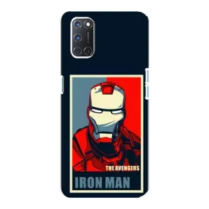 Чохол Супергерой Залізна Людина на Oppo A92 (Art Iron man)