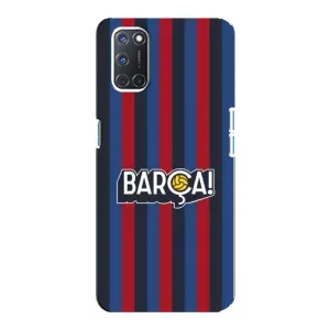 Чехол для Oppo A92 (Барселона) (BARCA)