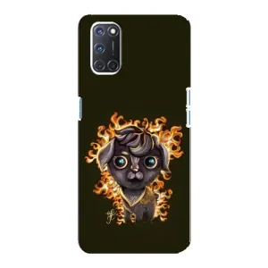 Чехлы на военную тематику для Oppo A92 (Бавовна мем)