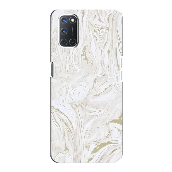 Чехол с рисунком «белый мрамор» для OPPO A92 Чехол с рисунком «белый мрамор» для OPPO A92