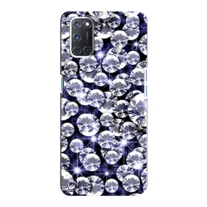 Чехол (Дорого -богато) на Oppo A92 (Бриллианты)