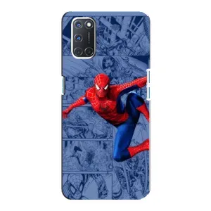 Силіконовий Чохол для Oppo A92 (Людина павук)