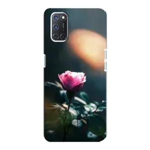 Чохли з принтом Троянд для Oppo A92 (Квітка нічна)