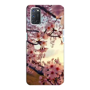 Чохол з картинкою Сакури на Oppo A92 (Квітуча сакура)