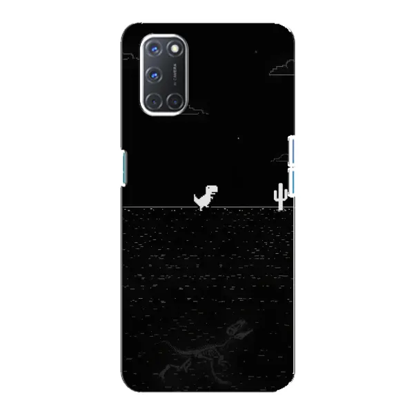 Чехол с рисунком «Динозаврик» для OPPO A92 Чехол с рисунком «Динозаврик» для OPPO A92