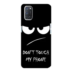 Чохол з прикольним текстом на Oppo A92 (Dont)