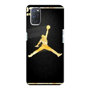Силиконовый Чехол Nike Air Jordan на Оппо А92 (Джордан 23)