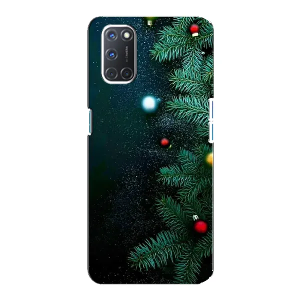 Чехол с рисунком «Елка» для OPPO A92