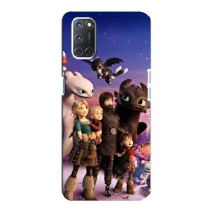 Чохол дракон Беззубик для Oppo A92 (Герої дракона)