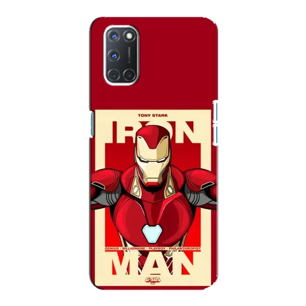 Чехол с рисунком «Iron man» для OPPO A92 Чехол с рисунком «Iron man» для OPPO A92