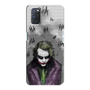 Чохли з картинкою Джокера на Oppo A92 (Joker клоун)