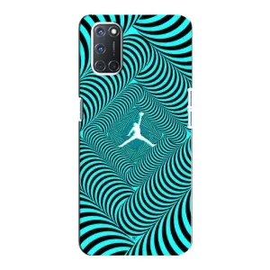 Силиконовый Чехол Nike Air Jordan на Оппо А92 (Jordan)