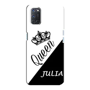 Чохли для Oppo A92 - Жіночі імена (JULIA)