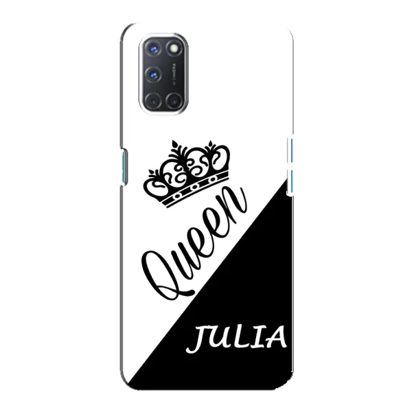 Чехол с рисунком «JULIA» для OPPO A92