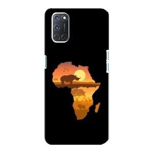 Літній Чохол на Oppo A92 (Карта)