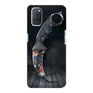 Чехол с рисунком «Кинжал КС ГО» для OPPO A92
