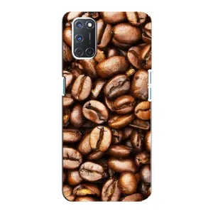 Чохол з зображенням смачної їжі для Oppo A92 (Кава)