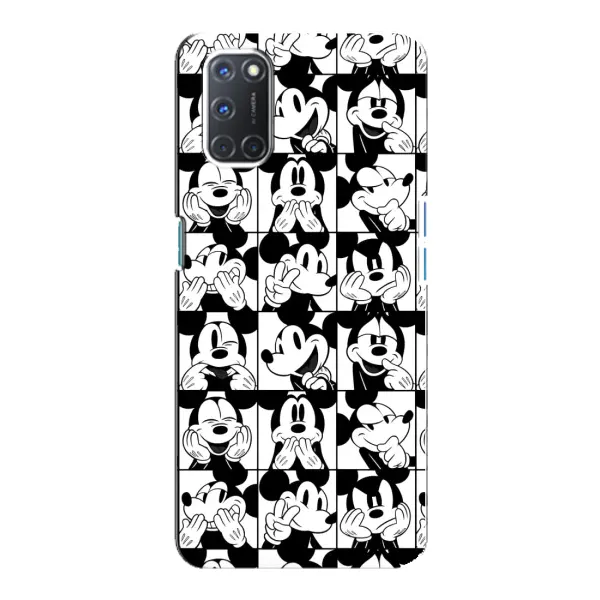 Чехол с рисунком «Коллаж Микки Маус» для OPPO A92