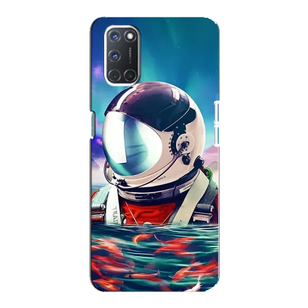 Чехол с рисунком «Космонавт в воде» для OPPO A92 Чехол с рисунком «Космонавт в воде» для OPPO A92