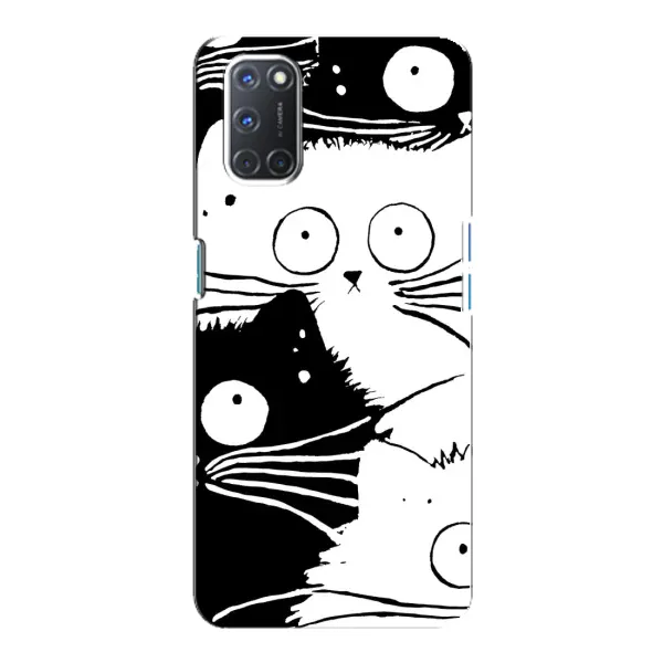 Чехол с рисунком «КОТИКИ» для OPPO A92 Чехол с рисунком «КОТИКИ» для OPPO A92