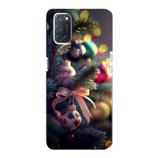Чехол с рисунком «Красивая елочка» для OPPO A92
