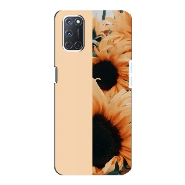 Чехол с рисунком «Красивые подсолнухи» для OPPO A92 Чехол с рисунком «Красивые подсолнухи» для OPPO A92