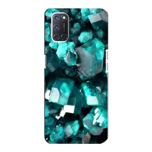 Чехол (Дорого -богато) на Oppo A92 (Кристалы)