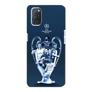 Чехлы с ТОП Футбольными клубами на Oppo A92 (Кубок ЛЧ)