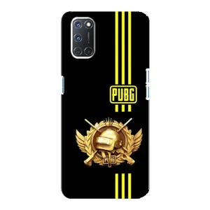 Чехол (TPU) с картинкой "Лого Пабг" на Оппо А92 (Лого PUPG)