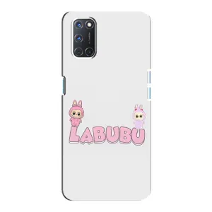 Чохол з принтом Лабубу для Oppo A92 (Логотип Лабубу)