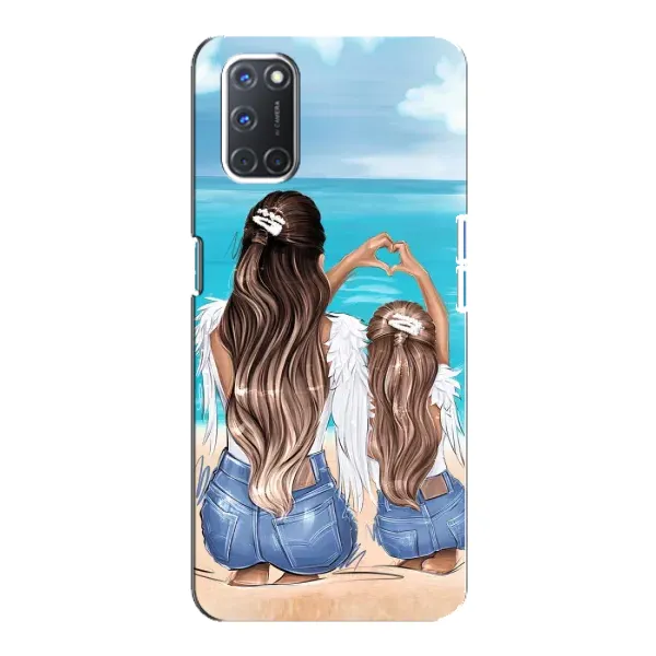 Чехол с рисунком «Мама и дочь» для OPPO A92 Чехол с рисунком «Мама и дочь» для OPPO A92