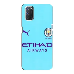 Силиконовые Чехлы принт Футбол на Oppo A92 (Man City)