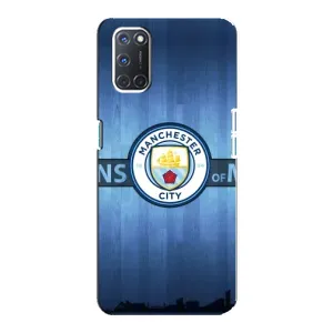 Силиконовые Чехлы принт Футбол на Oppo A92 (ManCity)