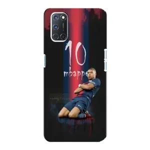 Чехол (TPU) с Футболистом на Oppo A92 (MBAPPE 10)