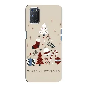 Чохол Санта Клаус для Oppo A92 (Merry Christmas)