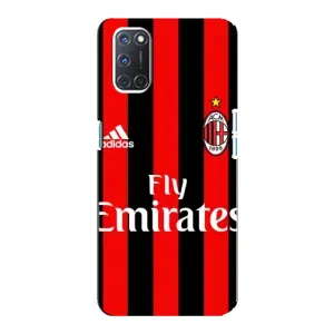 Чехлы с ТОП Футбольными клубами на Oppo A92 (Milan)