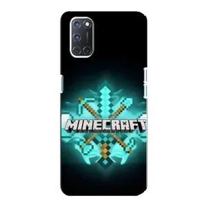 Чехол майнкрафт для Oppo A92 (MineCraft 2)