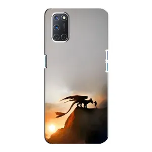 Чохол дракон Беззубик для Oppo A92 (Мультік Беззубик)