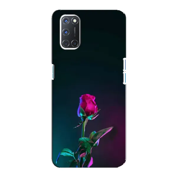 Чехол с рисунком «Ночная роза» для OPPO A92 Чехол с рисунком «Ночная роза» для OPPO A92