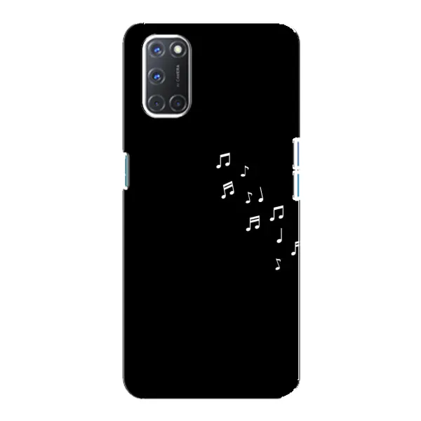 Чехол с рисунком «Ноты» для OPPO A92 Чехол с рисунком «Ноты» для OPPO A92
