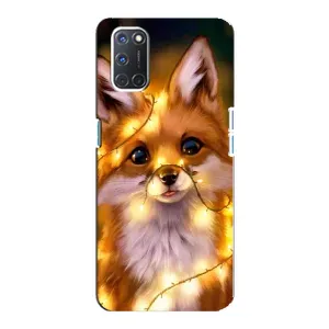 Чохол з Лисичкою для Oppo A92 (Новорічне лисеня)