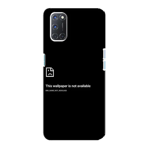 Чехол с рисунком «Ошибка» для OPPO A92 Чехол с рисунком «Ошибка» для OPPO A92