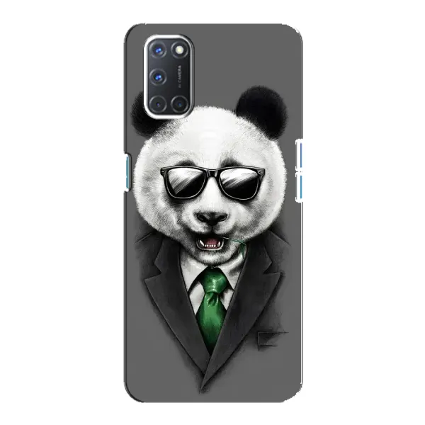 Чехол с рисунком «Панда в очках» для OPPO A92 Чехол с рисунком «Панда в очках» для OPPO A92
