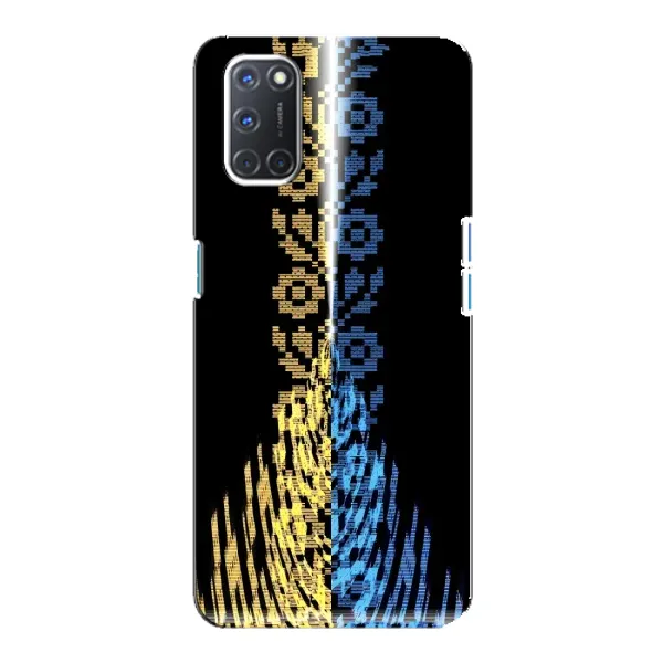 Чехол с рисунком «Патриотическая вышиванка» для OPPO A92 Чехол с рисунком «Патриотическая вышиванка» для OPPO A92