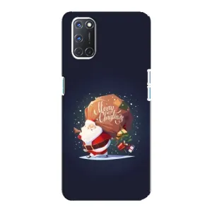 Чохол Санта Клаус для Oppo A92 (Подарунки від Санти)