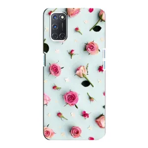 Чохли з принтом Троянд для Oppo A92 (Різні квіти)