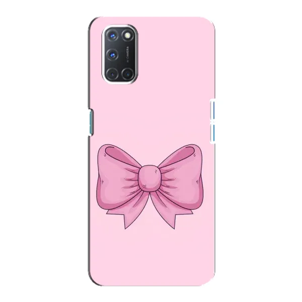 Чехол с рисунком «Розовый бантик» для OPPO A92