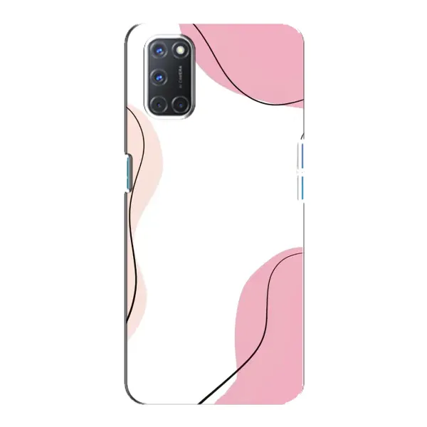 Чехол с рисунком «Розовый фон» для OPPO A92 Чехол с рисунком «Розовый фон» для OPPO A92