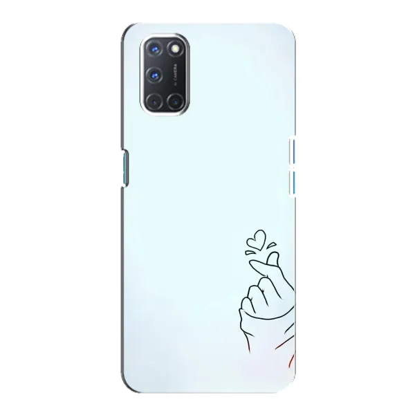 Чехол с рисунком «Сердце на голубом» для OPPO A92 Чехол с рисунком «Сердце на голубом» для OPPO A92